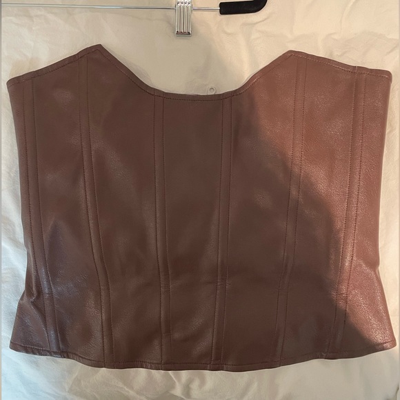 MIAOU LEATHER CORSET - Picture 5 of 5